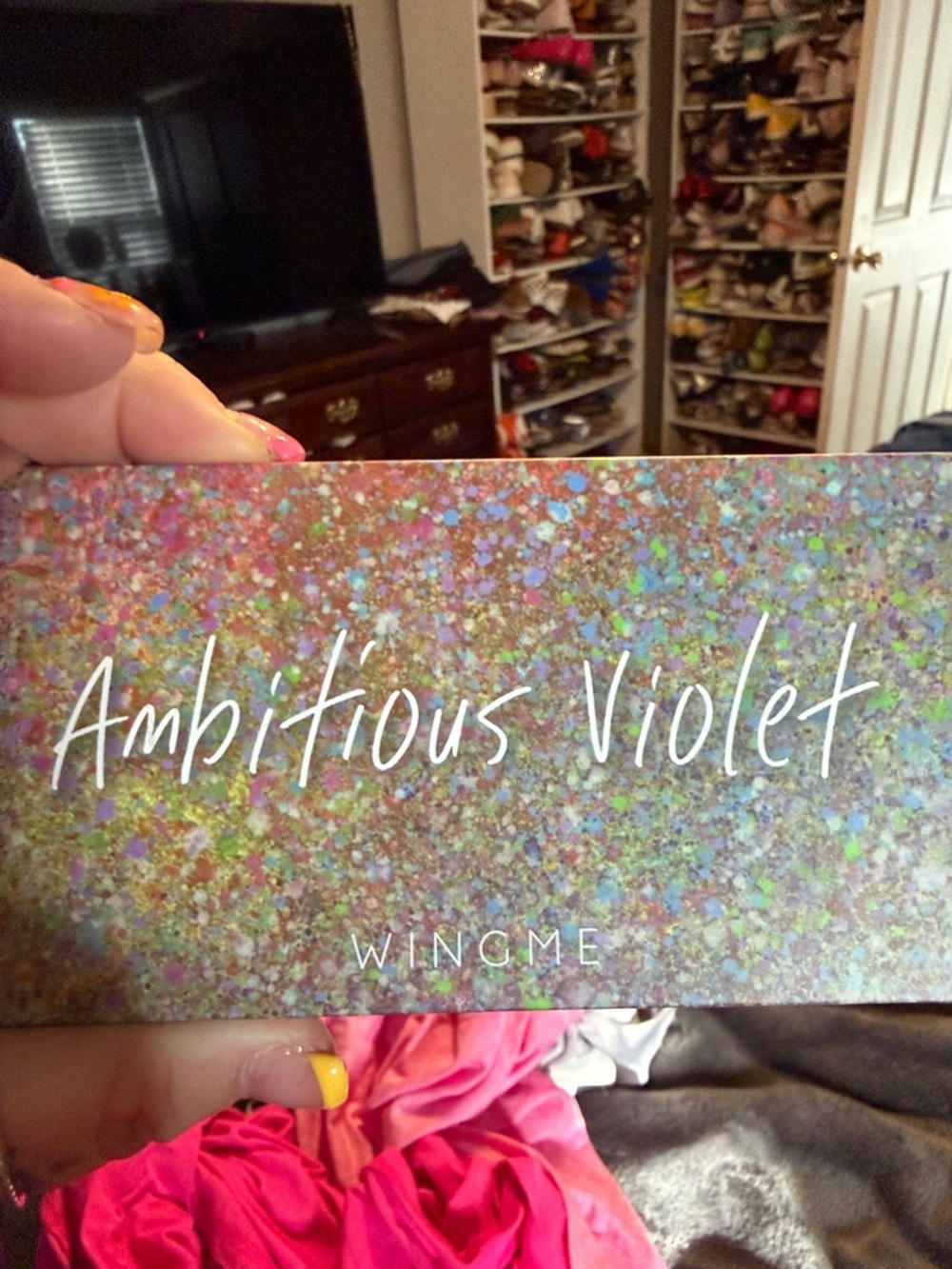 Ambitious Violet Eyeshadow Palette by WingMe - Shimmery Multicolor